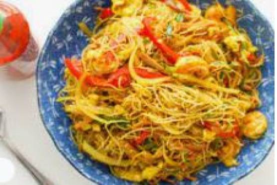 Chicken Singapuri Noodles